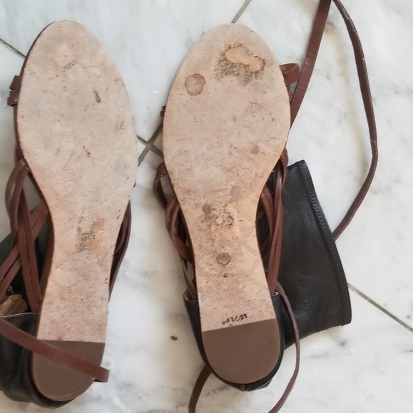 L.A.M.B leather Gladiator sandal - Picture 4 of 7